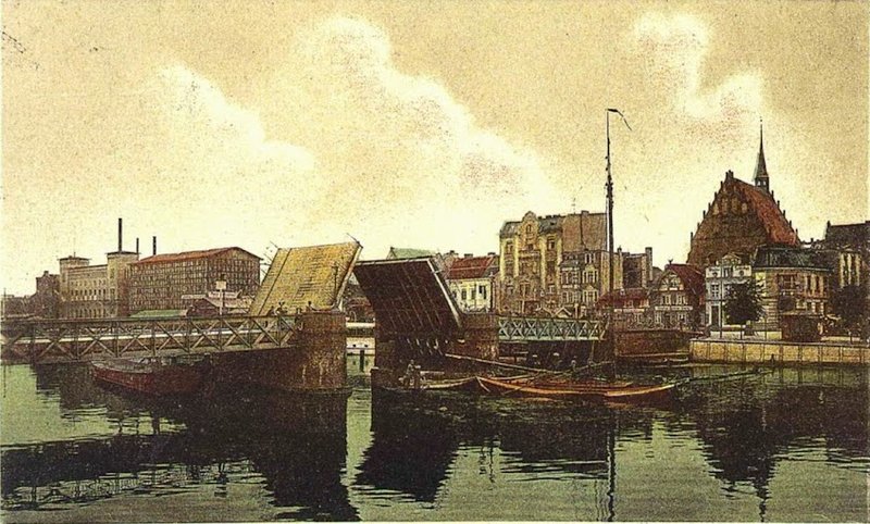 Elbląg, Most zwodzony na rzece Elbląg