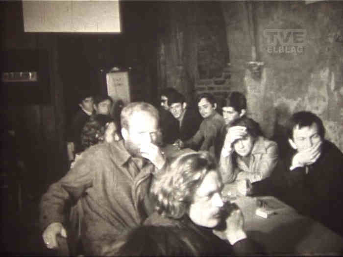 Elbląg, kadr z filmu "Zjazd Marzycieli 1971"