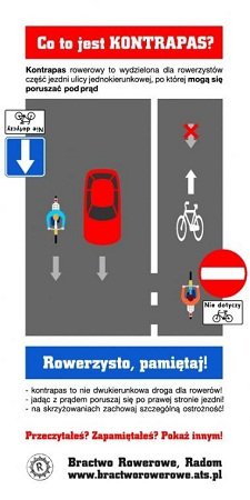 Elbląg, Rowerowe zmiany w PoRD - pasy ruchu i ddr