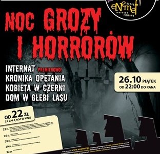 Elbląg, ENEMEF: noc grozy Elbląg, ENEMEF: noc grozy