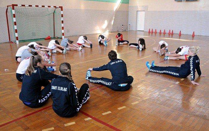 Elbląg, Zawodniczki Startu trenowały razem z gimnazjalistkami