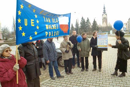 Elbląg, Liga przeciw Unii