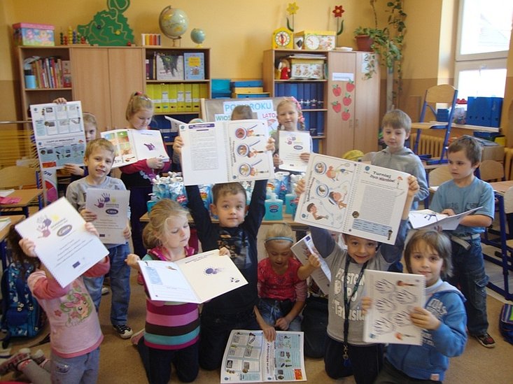 Elbląg, Dzieci otrzymały  bezpłatne materiały edukacyjne,