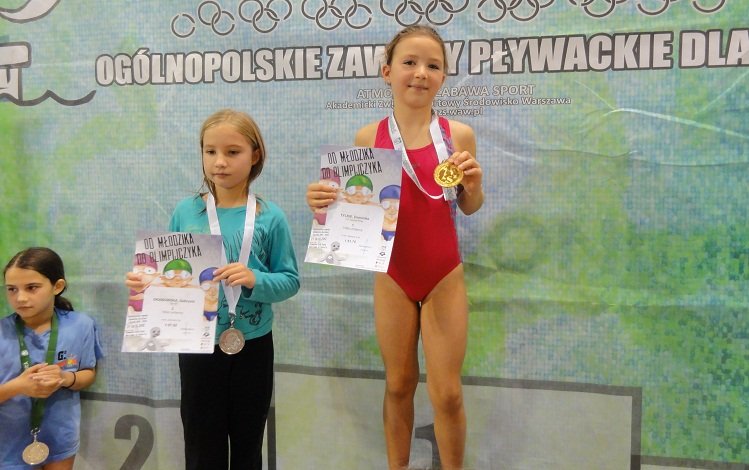 Elbląg, Sukcesy najmłodszych pływaczek Jedynki Elbląg, Sukcesy najmłodszych pływaczek Jedynki
