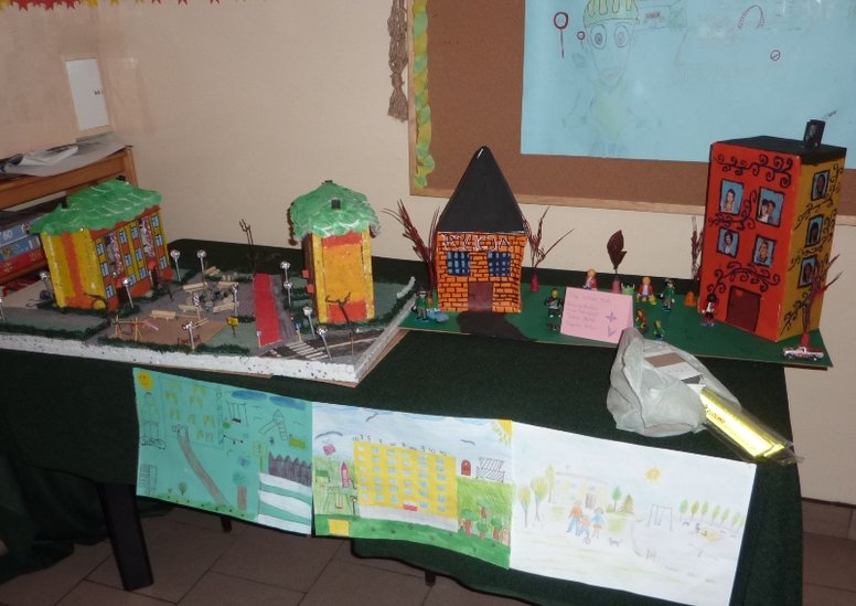 Elbląg, Makiety zostały wykonane starannie i z dużym zaangażowaniem młodych uczestników konkursu