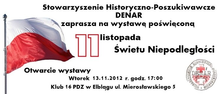 Elbląg, SH-P Denar zaprasza na wystawę