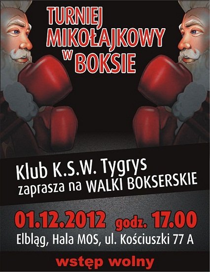 Elbląg, Mikołajkowy Turniej Bokserski