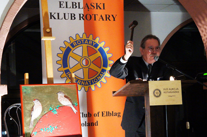 Elbląg, Podczas aukcji licytowano dzieła plastyczne