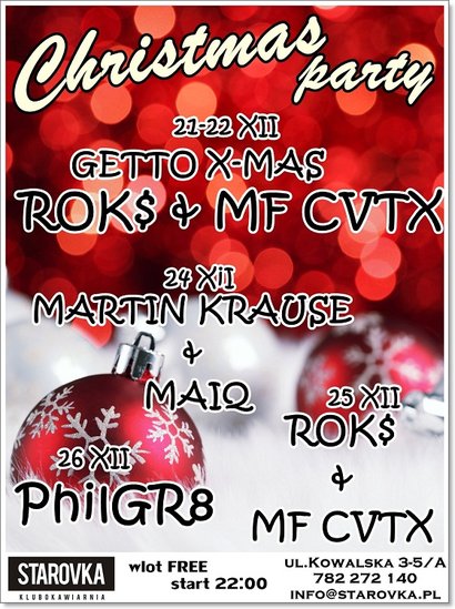 Święta z Klubokawiarnią Starovka