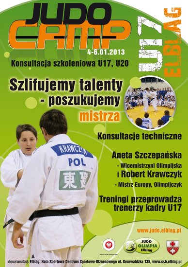 Elbląg, Nadzieje polskiego judo będą gościć w Elblągu Elbląg, Nadzieje polskiego judo będą gościć w Elblągu