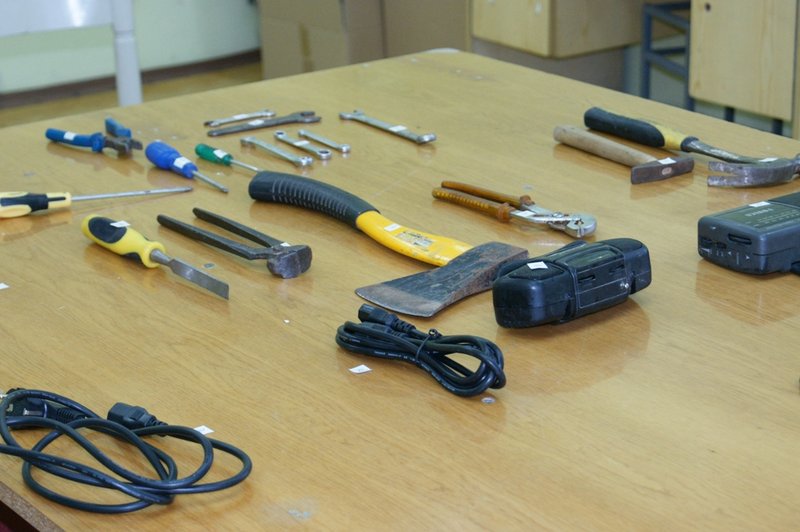 Elbląg, Złodzieje kradli z altanek m.in. narzędzia