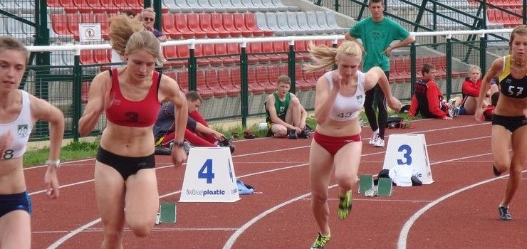 Elbląg, Martyna Lis biegła na torze 4., Elbląg, Martyna Lis biegła na torze 4.,