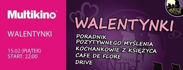 Elbląg, Multikino: ENEMEF Walentynki