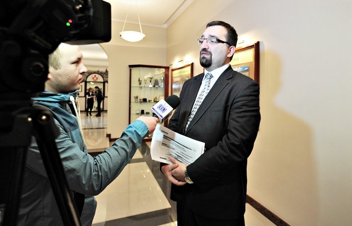 Elbląg, O planach komunikacyjnych miasta, tych bliższych i tych dalszych, opowiadał wiceprezydent Elbląga Adam Witek