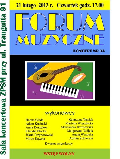 Elbląg, 95. Forum Muzyczne