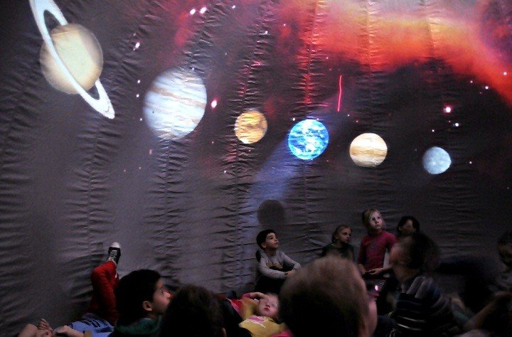 Elbląg, Jedną z atrakcji było małe planetarium