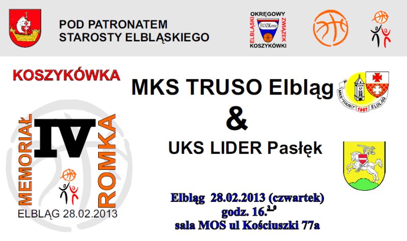Elbląg, Memoriał Romana Palickiego (koszykówka) Elbląg, Memoriał Romana Palickiego (koszykówka)