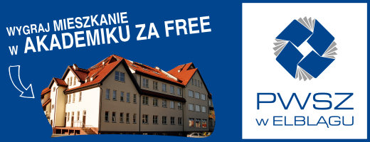 Elbląg, Wygraj mieszkanie w akademiku przez rok za darmo! Elbląg, Wygraj mieszkanie w akademiku przez rok za darmo!