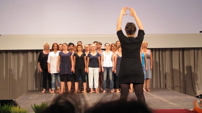 Elbląg, Chór Kobiet pod batutą Marty Górnickiej dostał owacje na stojąco...