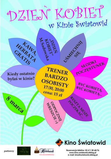 Elbląg, Filmowo i tanecznie – dla kobiet