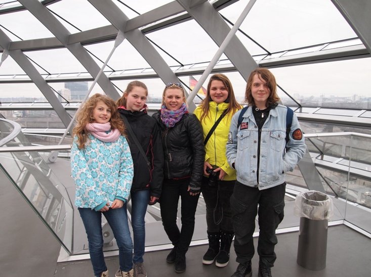 Elbląg, Uczniowie na targach w Berlinie Elbląg, Uczniowie na targach w Berlinie