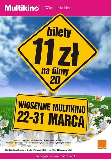 Elbląg, Ceny w Multikinie topnieją na wiosnę