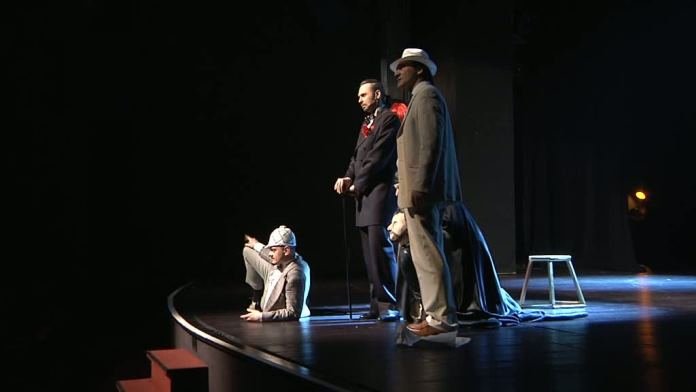 Elbląg, kadr z materiału filmowego