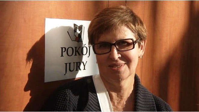Elbląg, Prof. Grażyna Matyszkiewicz (kadr z materiału filmowego)