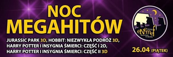 Elbląg, ENEMEF: Noc Megahitów - wygraj bilety