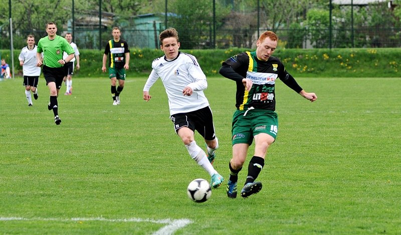 Elbląg, Marcin Sawicki starał się jak mógł, ale bramki nie zdobył Elbląg, Marcin Sawicki starał się jak mógł, ale bramki nie zdobył