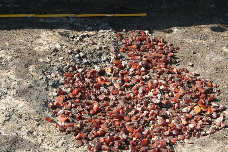 Elbląg, Wyróżnikiem Wikingów z Truso były silnie rozwinięte handel i obróbka bursztynu