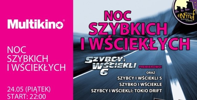 Elbląg, ENEMEF: Noc Szybkich i Wściekłych już 24 maja