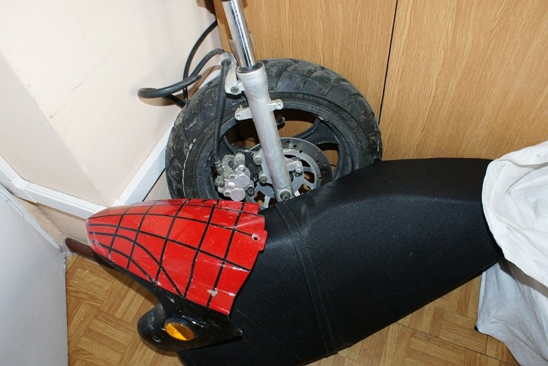 Elbląg, Schował się pod samochód