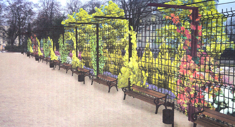 Elbląg, Wizualizacja: Zarząd Zieleni Miejskiej w Elblągu Elbląg, Wizualizacja: Zarząd Zieleni Miejskiej w Elblągu