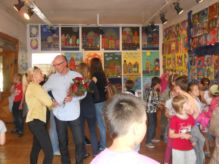 Elbląg, Wernisaż prac dzieci z SP 12