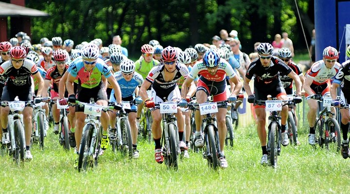 Elbląg, Frekwencja na zawodach MTB w Bażantarni była imponująca