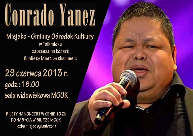 Elbląg, Koncert Conrado Yanes