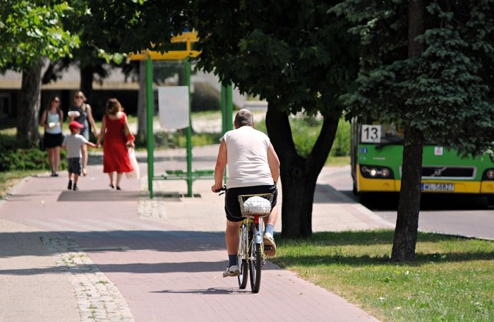 Elbląg, Udręka rowerzysty