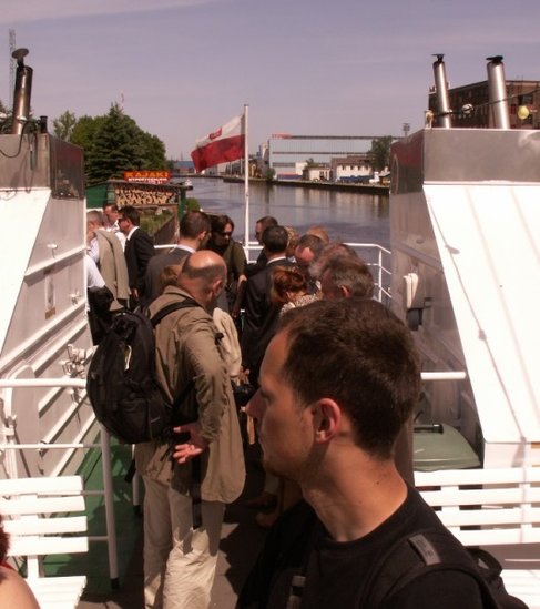 Elbląg, Najwyższa pora, aby transport wodny stał się jednym z priorytetów polityki polskiego rządu - uważają uczestnicy sejmiku, fot A. Jarzębska