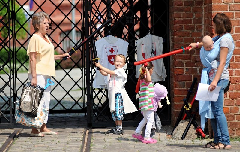 Elbląg, Z przygotowanych przez muzealników atrakcji najchętniej korzystają oczywiście najmłodsi Elbląg, Z przygotowanych przez muzealników atrakcji najchętniej korzystają oczywiście najmłodsi