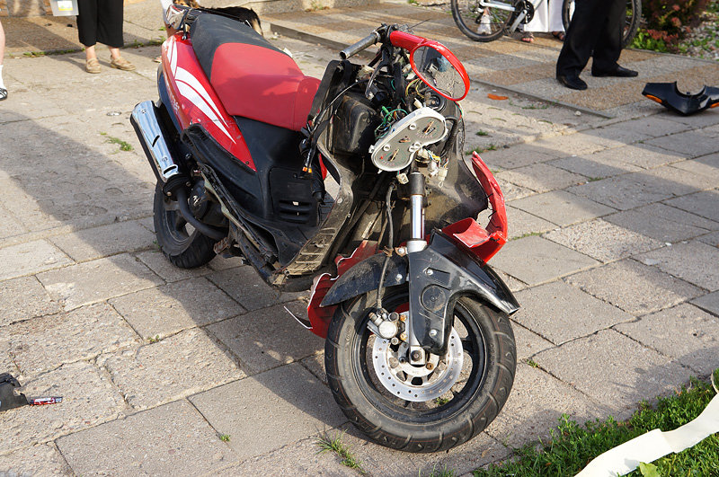 Elbląg, Wypadek na Grottgera Elbląg, Wypadek na Grottgera