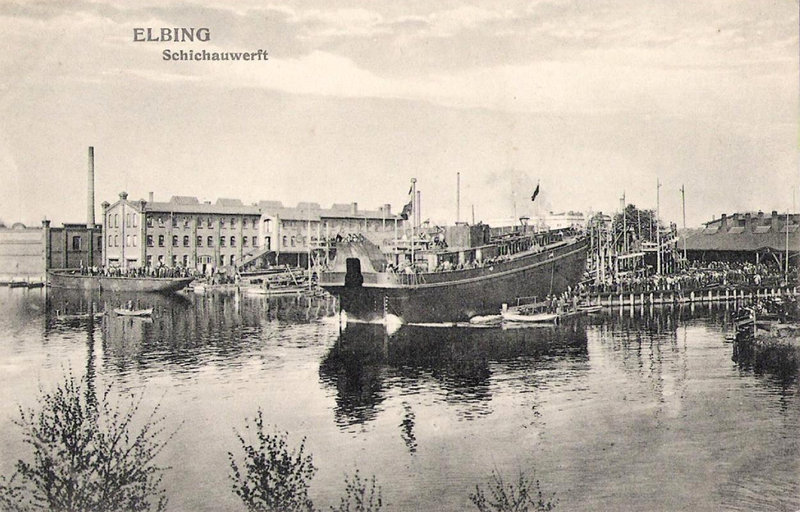 Elbląg, Stocznia Schichaua Elbląg, Stocznia Schichaua