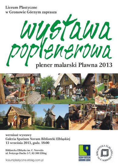 Elbląg, Po plenerze w Pławnej