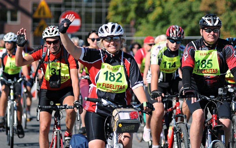Elbląg, Wystarczy siła mięśni, dwa kółka i trochę słońca, a uśmiech na twarzy gwarantowany Elbląg, Wystarczy siła mięśni, dwa kółka i trochę słońca, a uśmiech na twarzy gwarantowany
