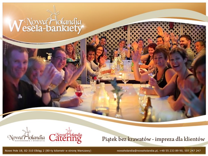 Piątek bez krawatów – zrób imprezę dla swoich Klientów!