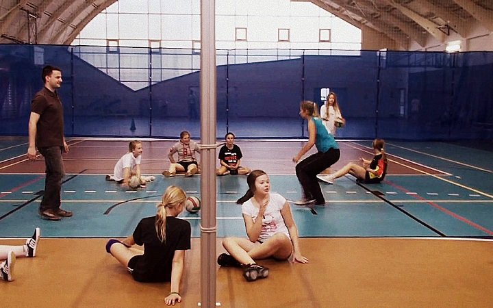 Elbląg, Siatkówka na siedząco w "dziewiątce" Elbląg, Siatkówka na siedząco w "dziewiątce"