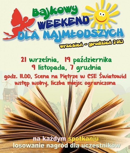 W najbliższą sobotę spotkanie z bajką