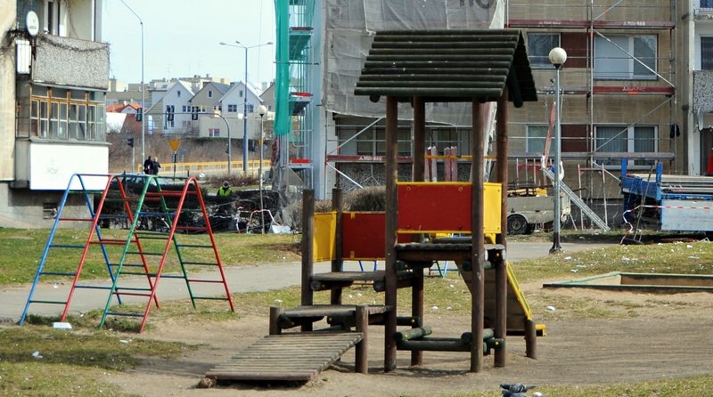 Elbląg, Place zabaw dla Zawady