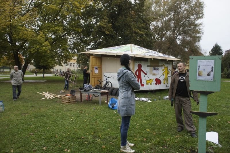 Elbląg, Pożegnanie Arka Pasożyta