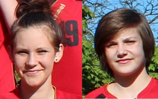 Elbląg, (od lewej) Dominika Hawryszko, Patrycja Markowska, Elbląg, (od lewej) Dominika Hawryszko, Patrycja Markowska,